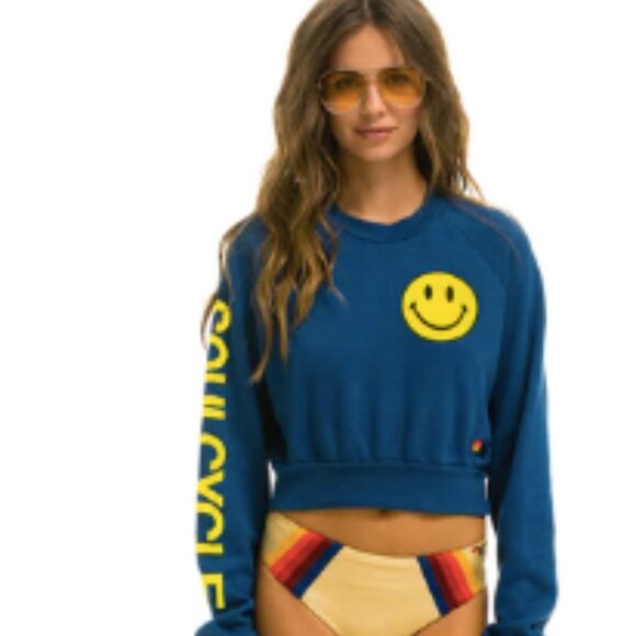 NWT Aviator nation x Soul Cycle sweatshirt - Picture 2 of 2